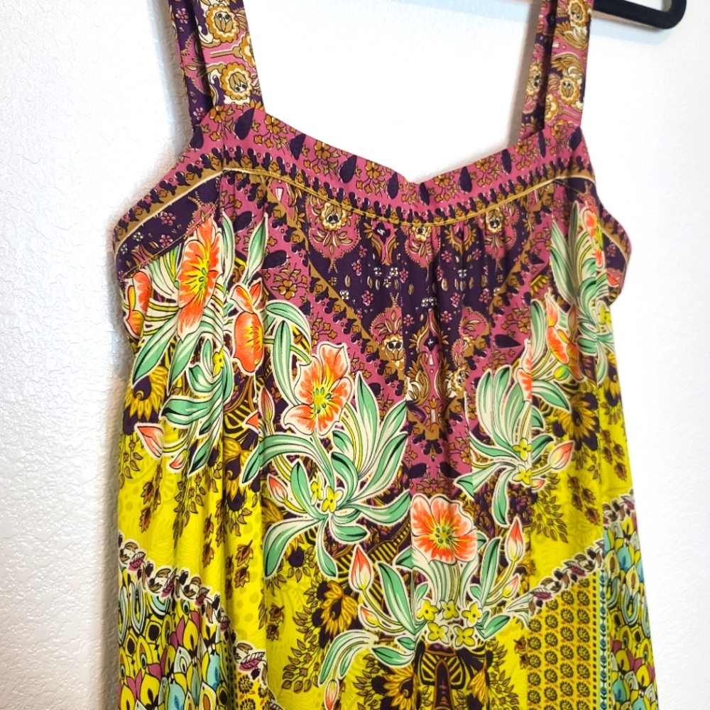 Anthropologie Lovett Tiered  Maxi Dress - Picture 9 of 11